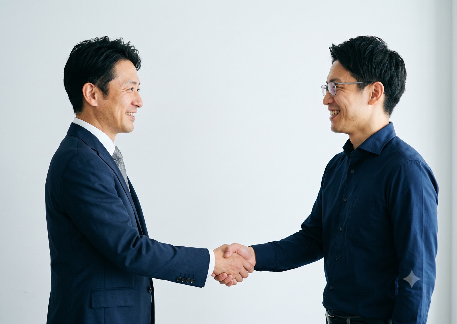 自走できる組織へ・握手